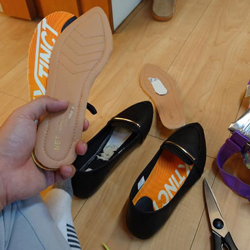 陪伴家人一起走過的鞋墊