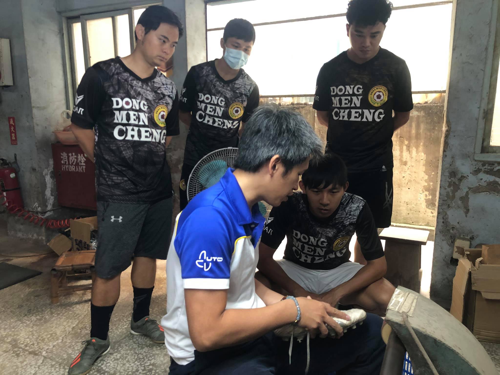 台南東門城足球俱樂部贊助及參訪活動