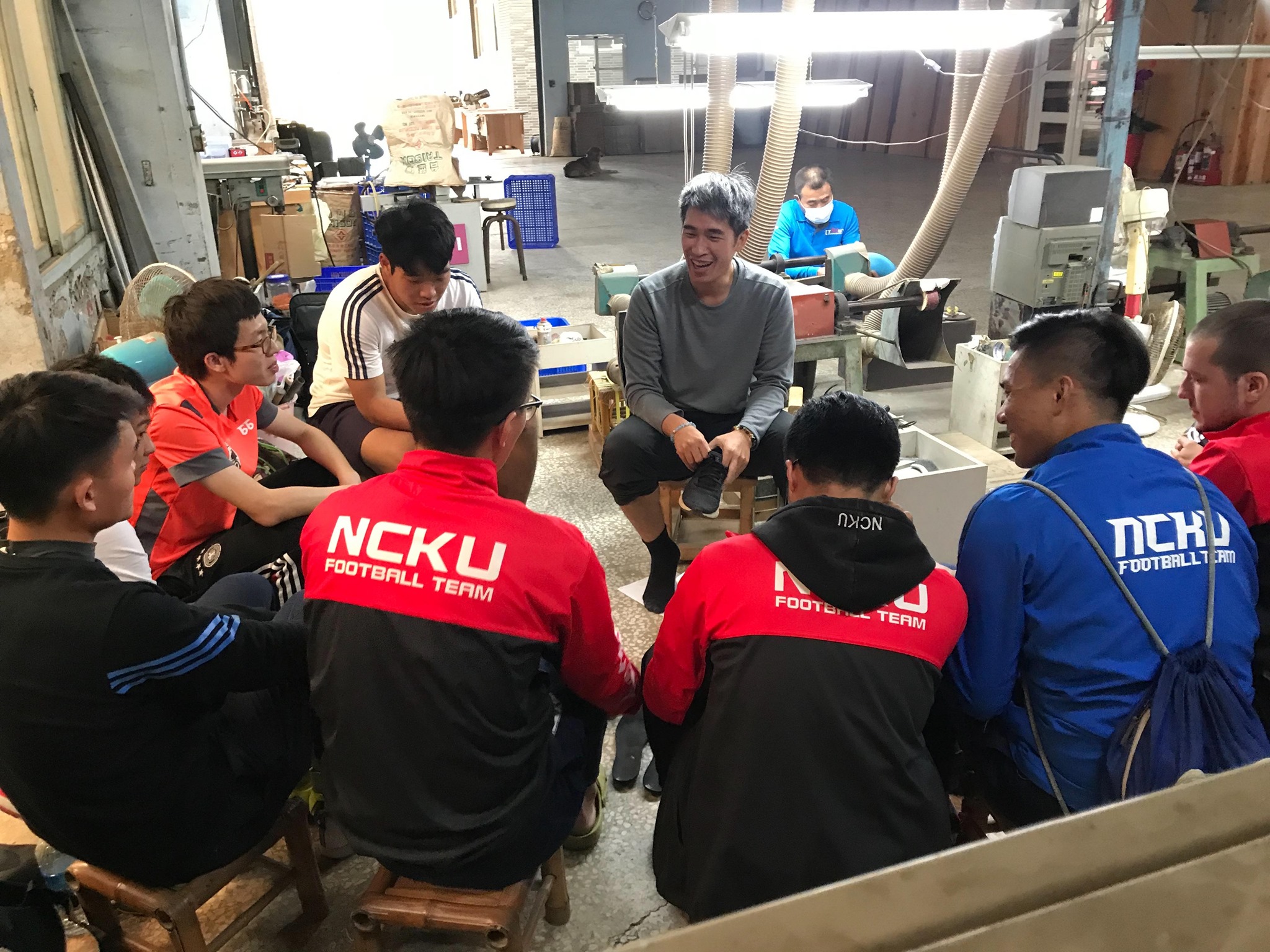 成功大學足球校隊NCKU Football Team參訪交流分享活動