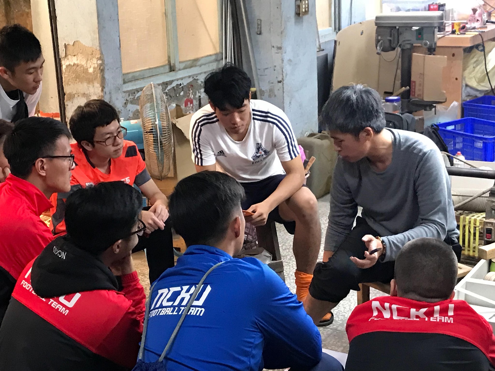 成功大學足球校隊NCKU Football Team參訪交流分享活動